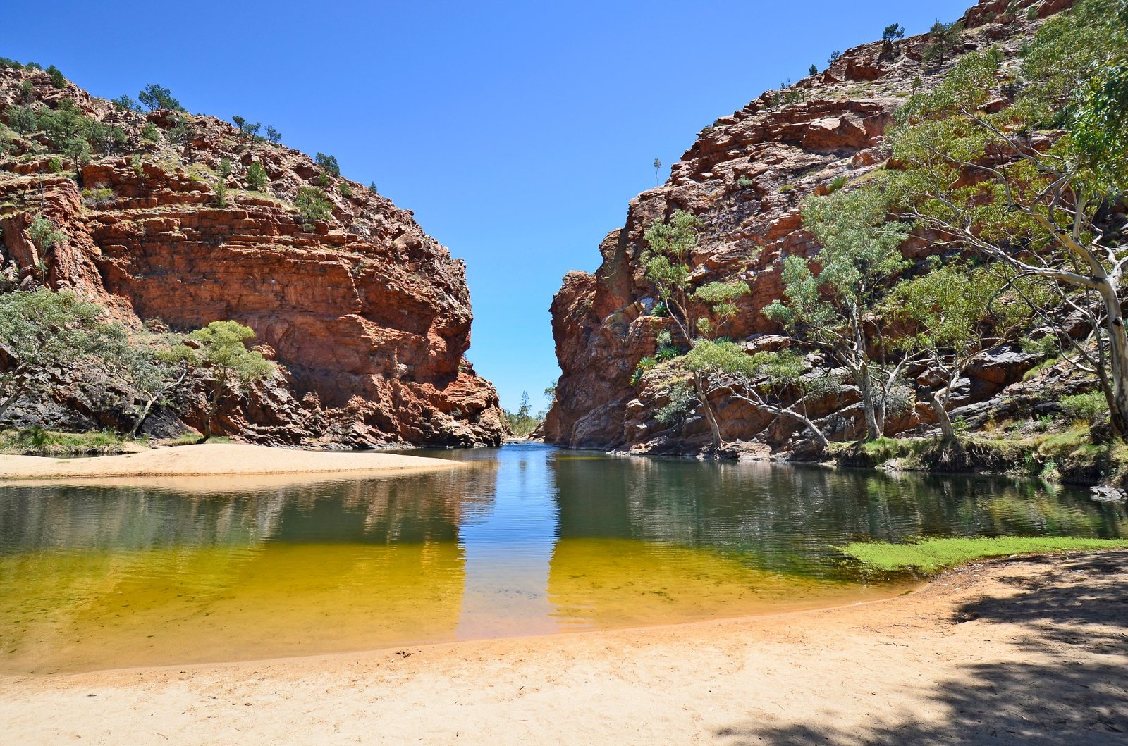 Gorge waterhole in the West MacDonnell Ranges