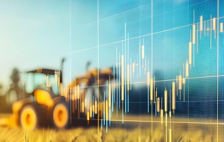 Agricultural machinery and market chart